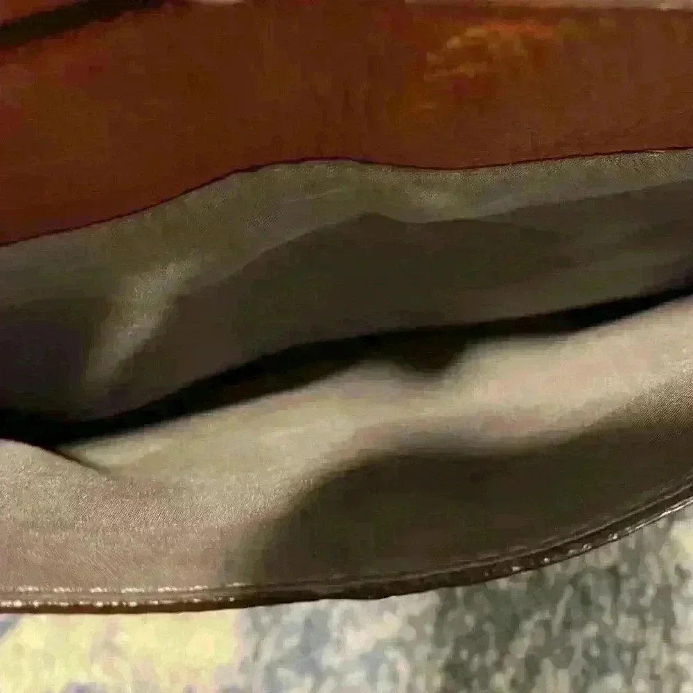 Fossil brown leather crossbody bag - Picture 5 of 8